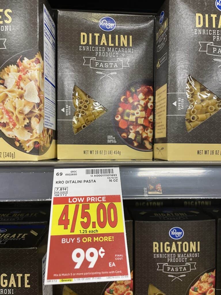 kroger pasta shelf image (7)