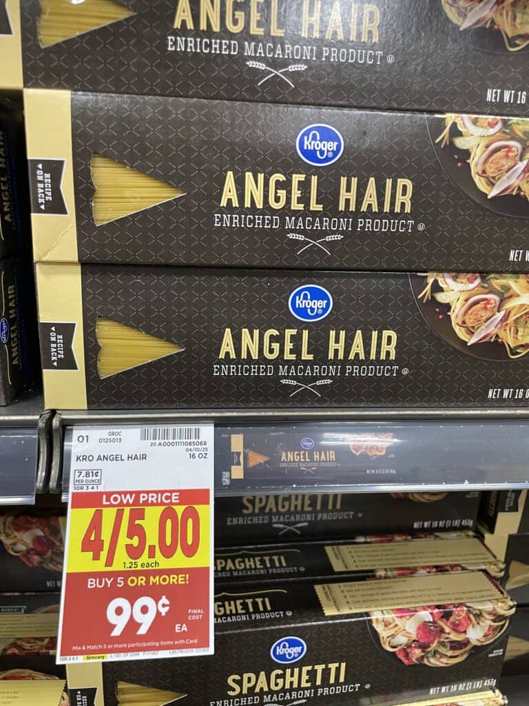 kroger pasta shelf image (7)