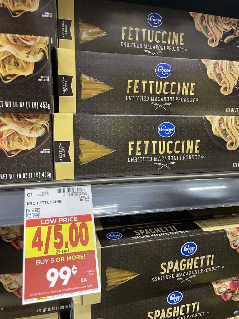 kroger pasta shelf image (7)