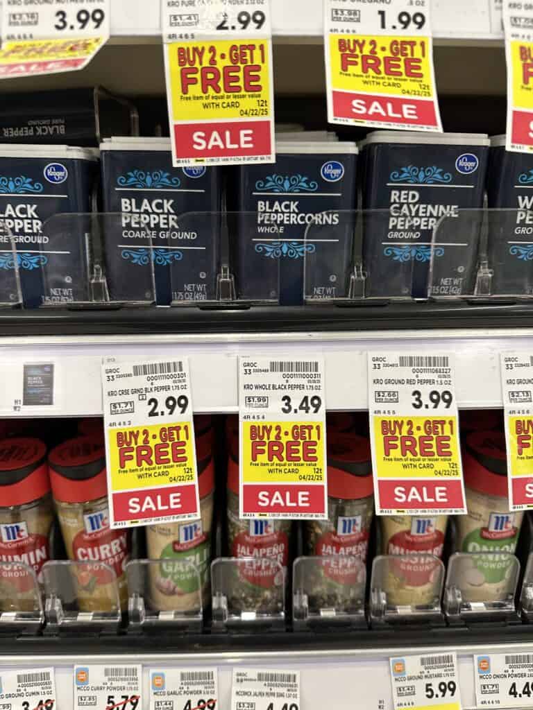 kroger spices shelf image (1)