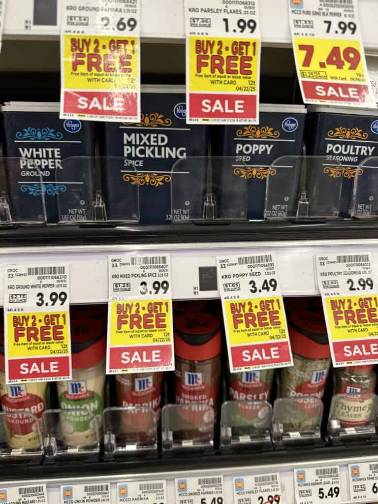 kroger spices shelf image (1)