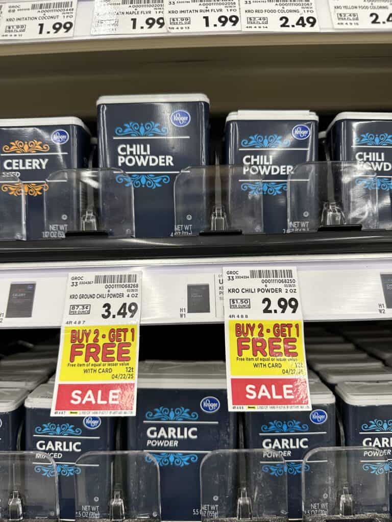 kroger spices shelf image (1)