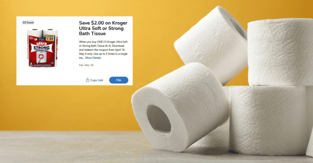 kroger toilet paper digital