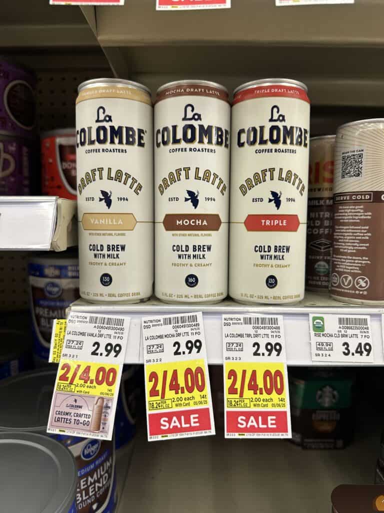 la colombe kroger shelf image