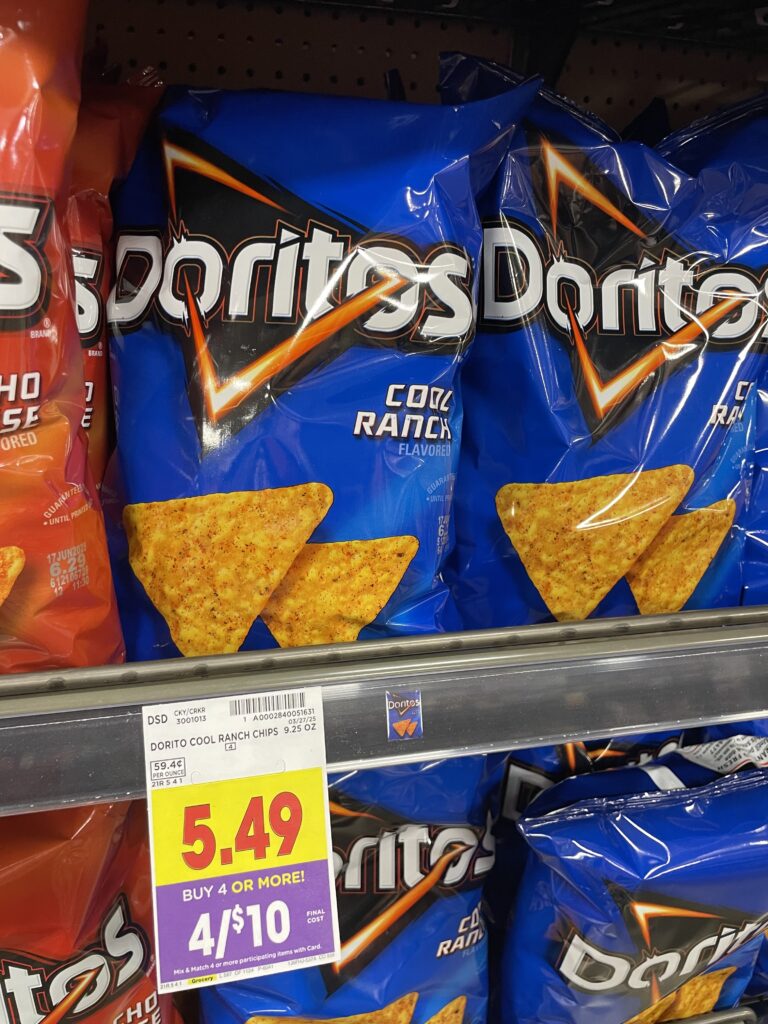 lays, doritos and cheetos kroger shelf image (35)