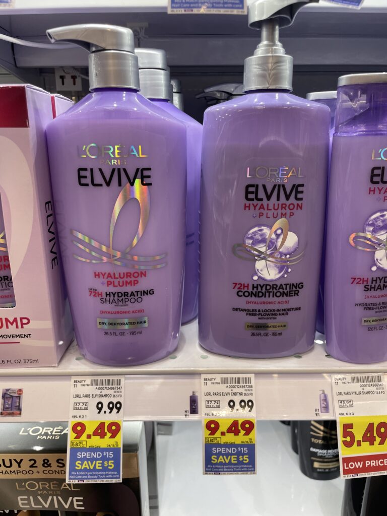 loreal elvive kroger shelf image (1)