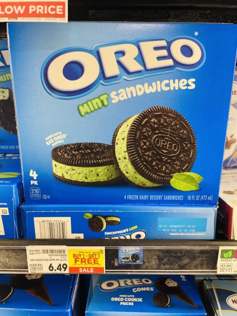 oreo ice cream kroger shelf image (1)