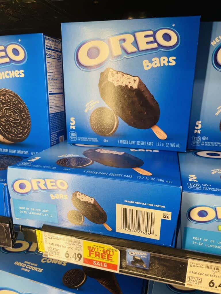 oreo ice cream kroger shelf image (1)