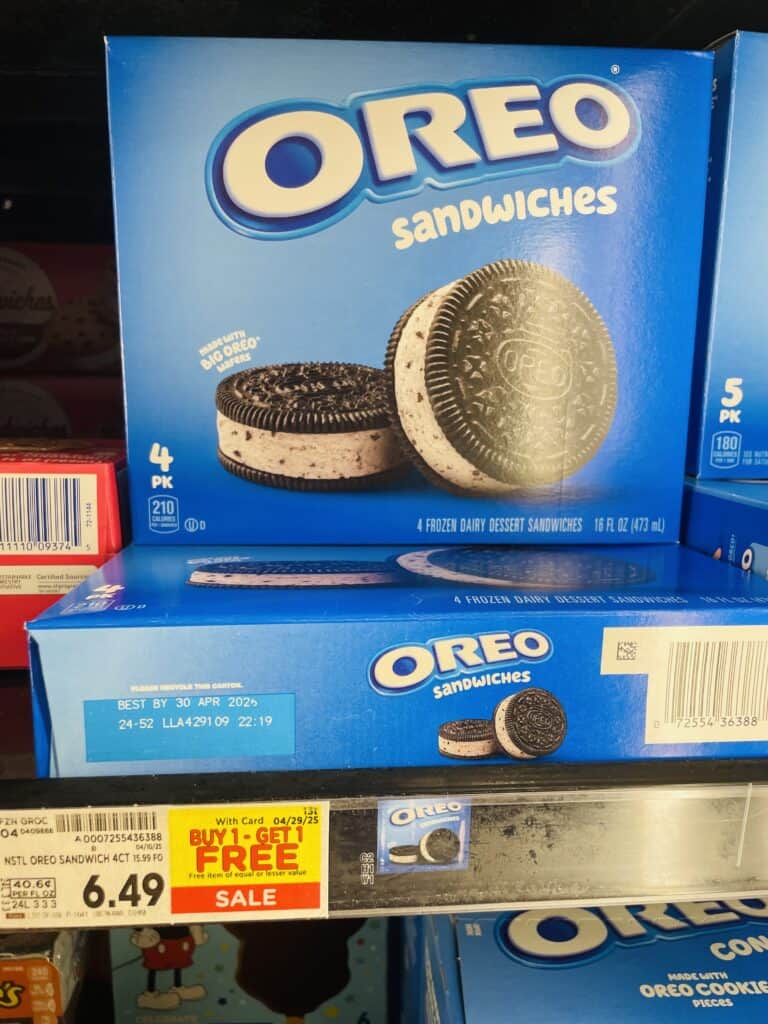 oreo ice cream kroger shelf image (1)