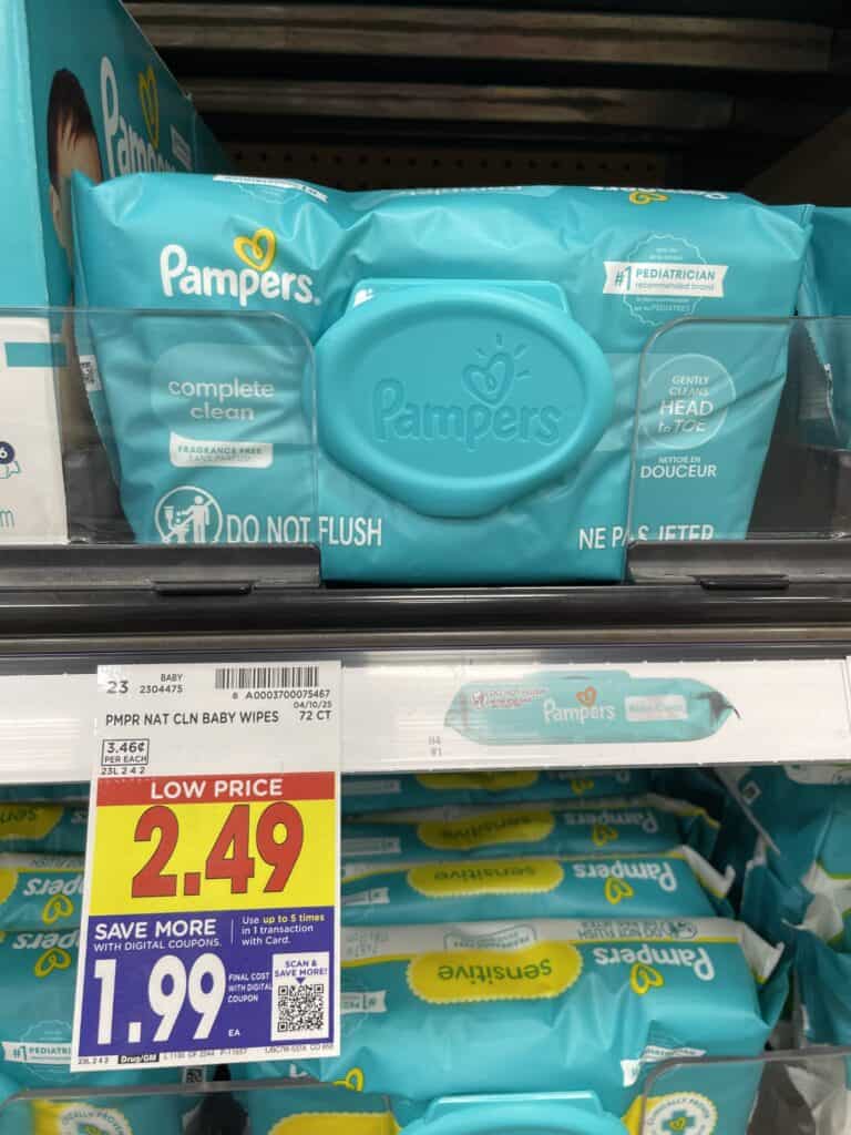 pampers wipes kroger shelf image (1)