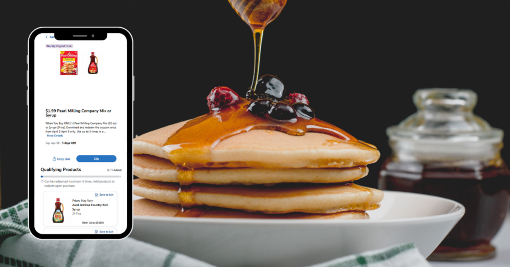 pearl milling co pancake mix and syrup