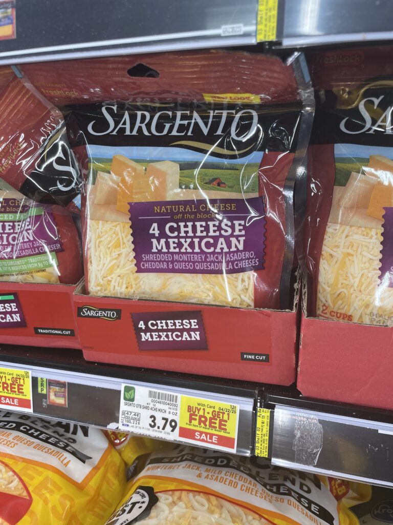 sargento cheese kroger shelf image (1)