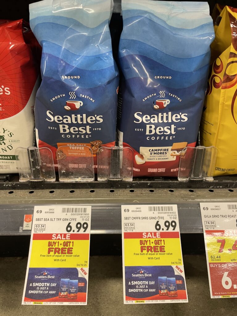 seattles best coffee kroger shelf image (1)