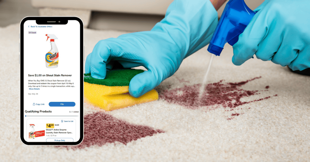 shout stain remover