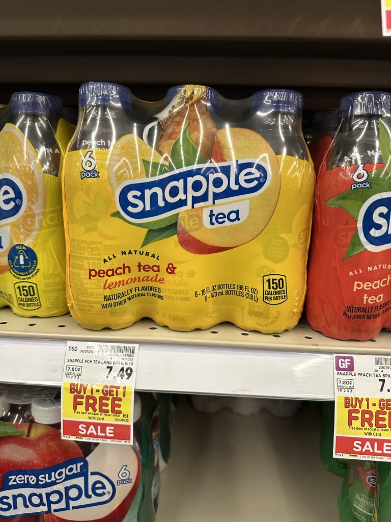 snapple kroger shelf image (1)