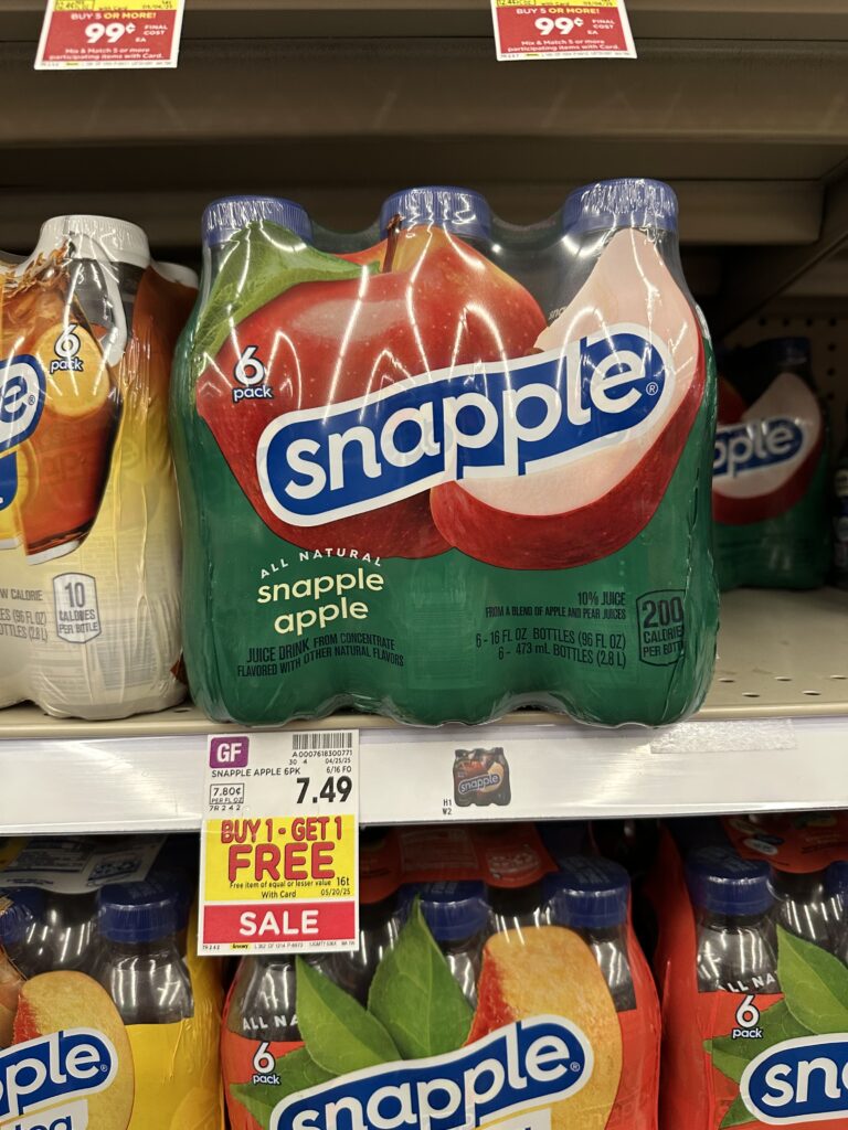 snapple kroger shelf image (1)