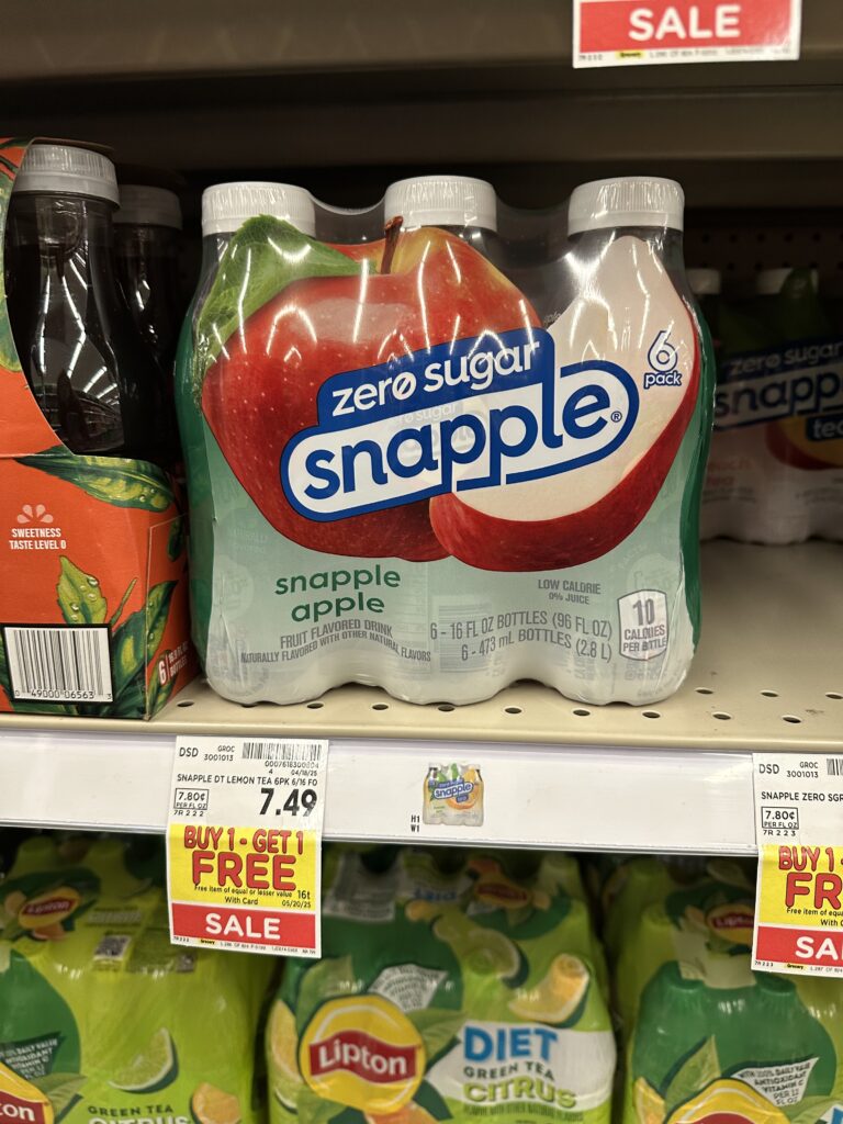 snapple kroger shelf image (1)