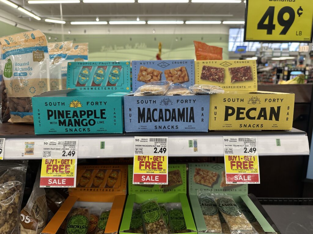 south forty bars kroger shelf image (1)