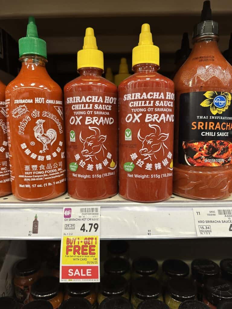 sriracha kroger shelf image