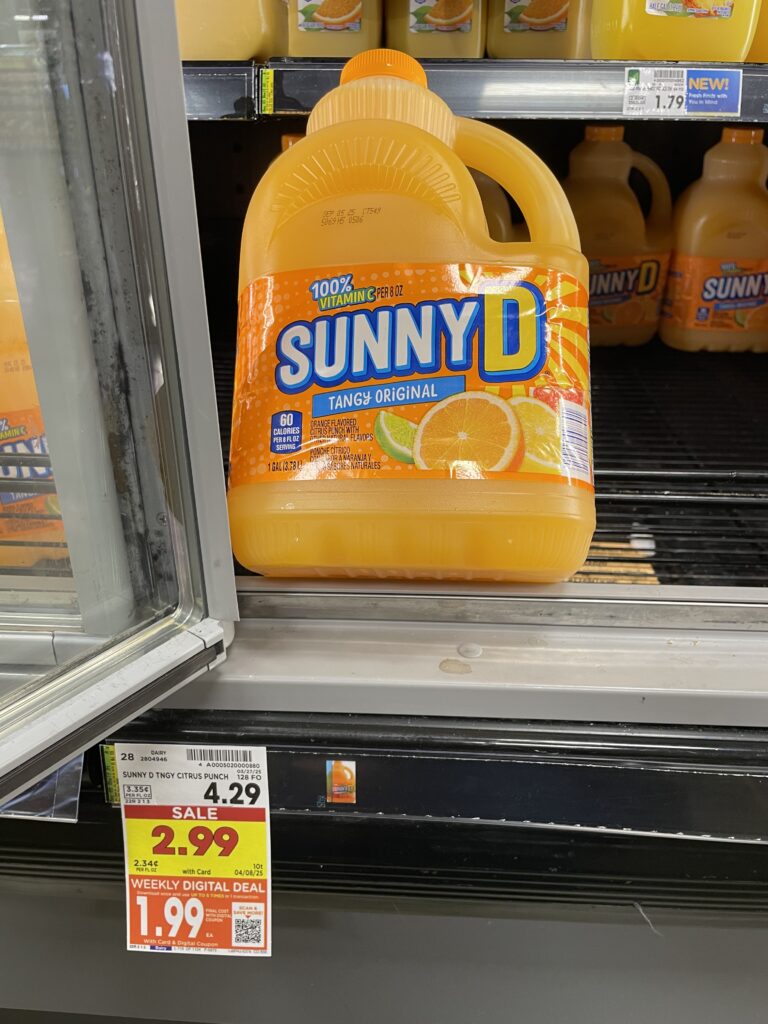 sunny d kroger shelf image