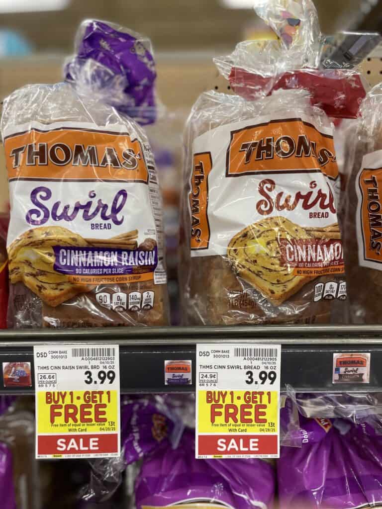 thomas bread kroger shelf image (1)
