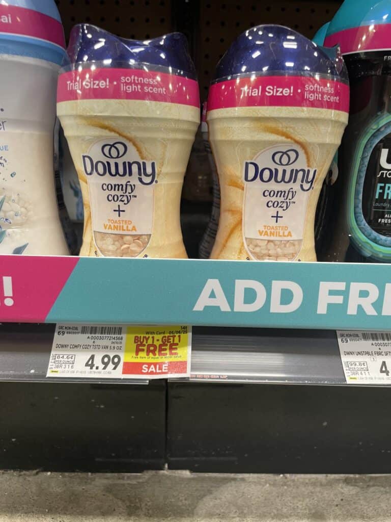 tide or downy kroger shelf image (1)
