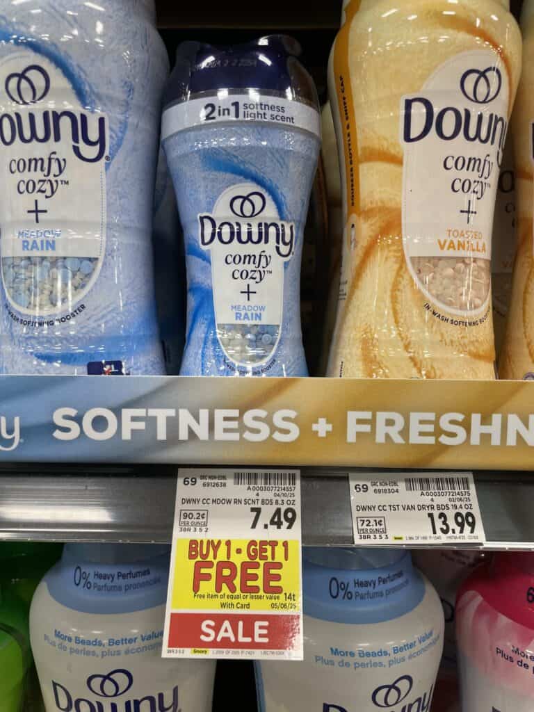 tide or downy kroger shelf image (1)