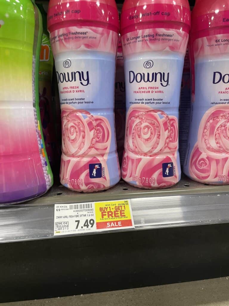 tide or downy kroger shelf image (1)