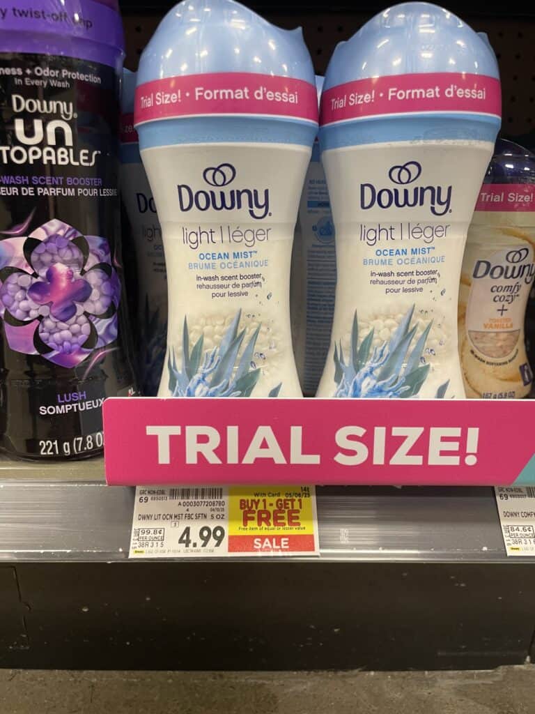 tide or downy kroger shelf image (1)