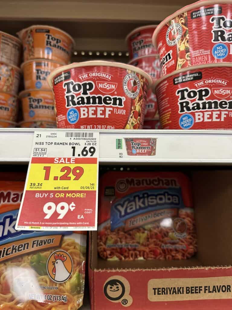 top ramen kroger shelf image (1)