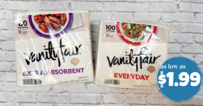 vanity fair napkins kroger krazy