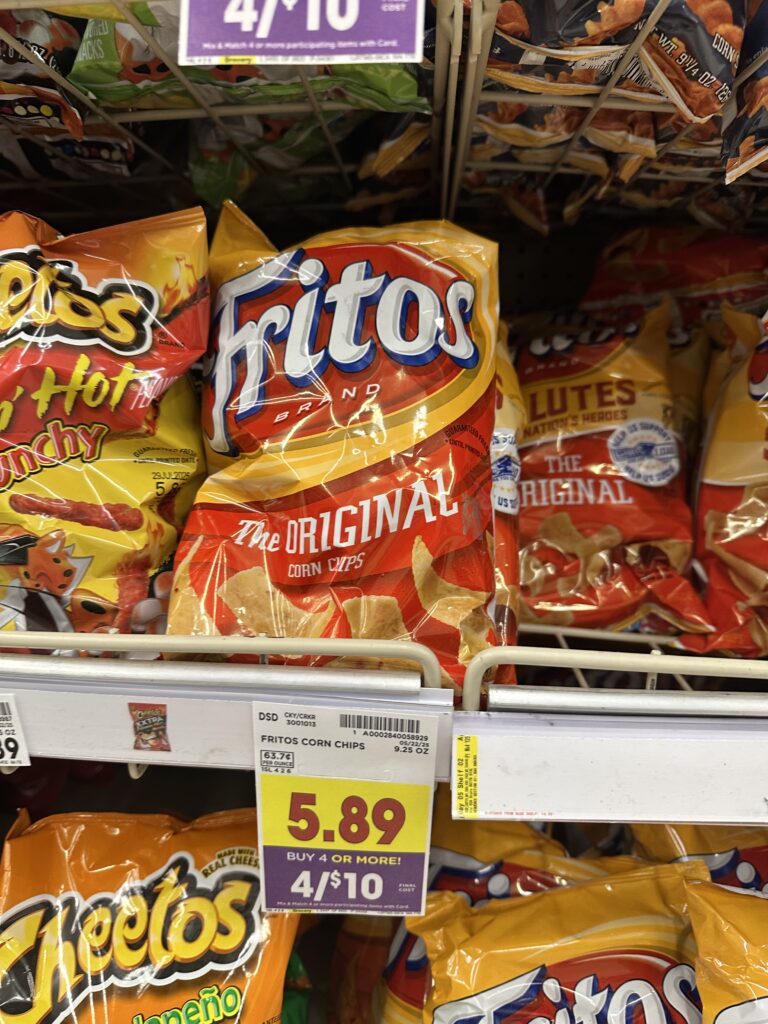 4for$10 chips kroger shelf image (14)