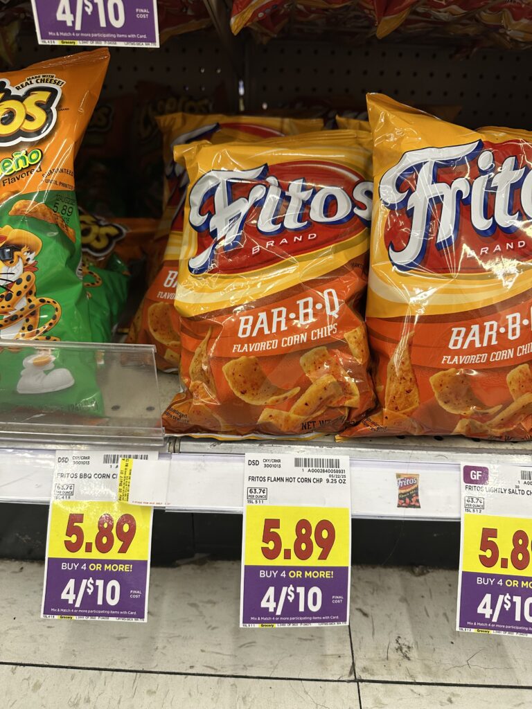 4for$10 chips kroger shelf image (14)