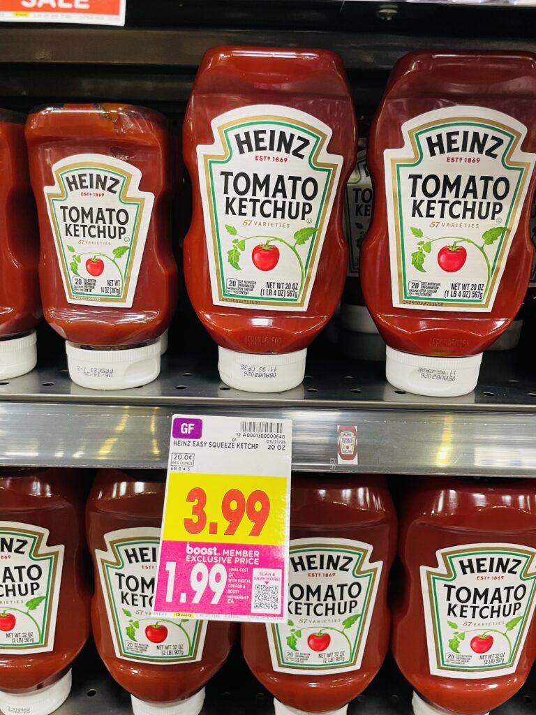 Boost Member Coupons Kroger Shelf Image (