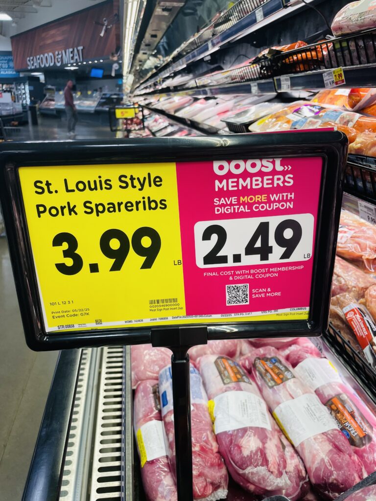 Boost Member Coupons Kroger Shelf Image 