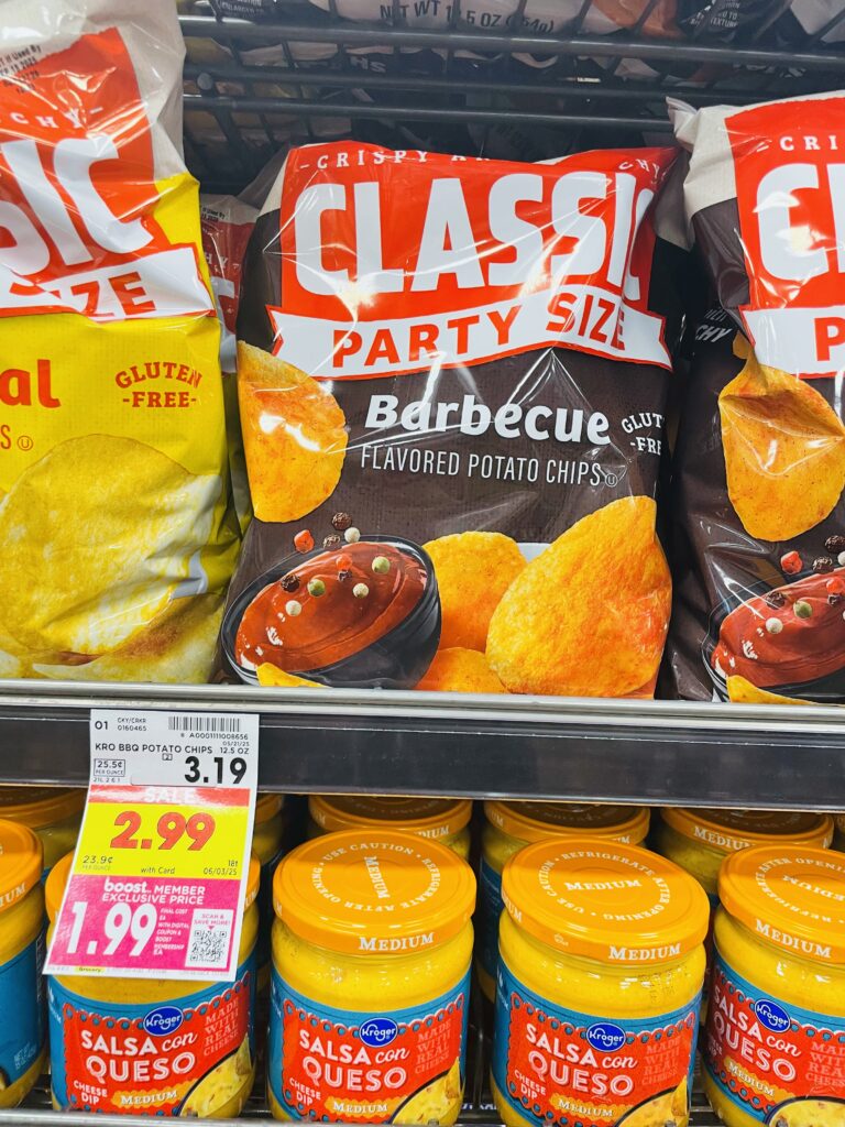 Boost Member Coupons Kroger Shelf Image (