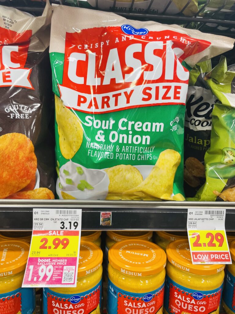 Boost Member Coupons Kroger Shelf Image (