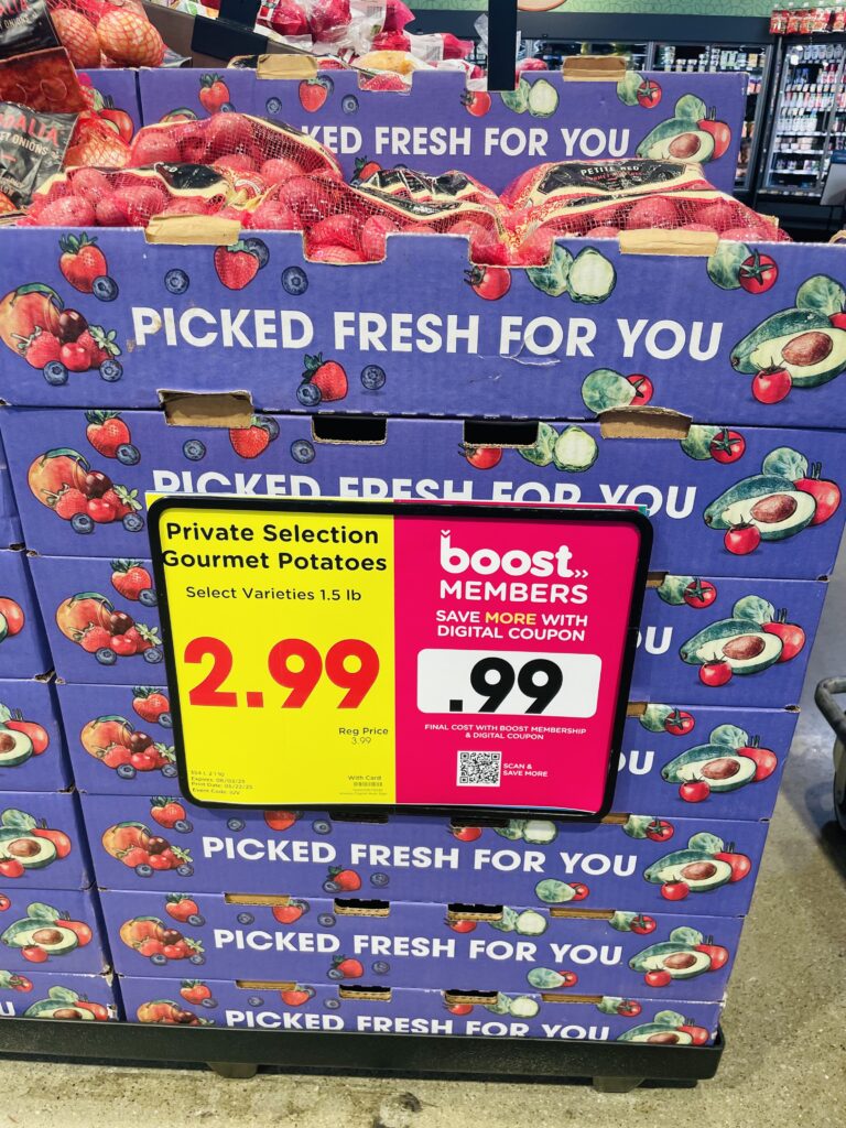 Boost Member Coupons Kroger Shelf Image
