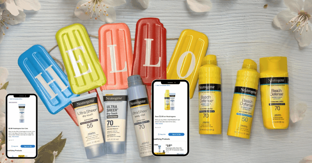 Neutrogena Kroger Digital Coupons