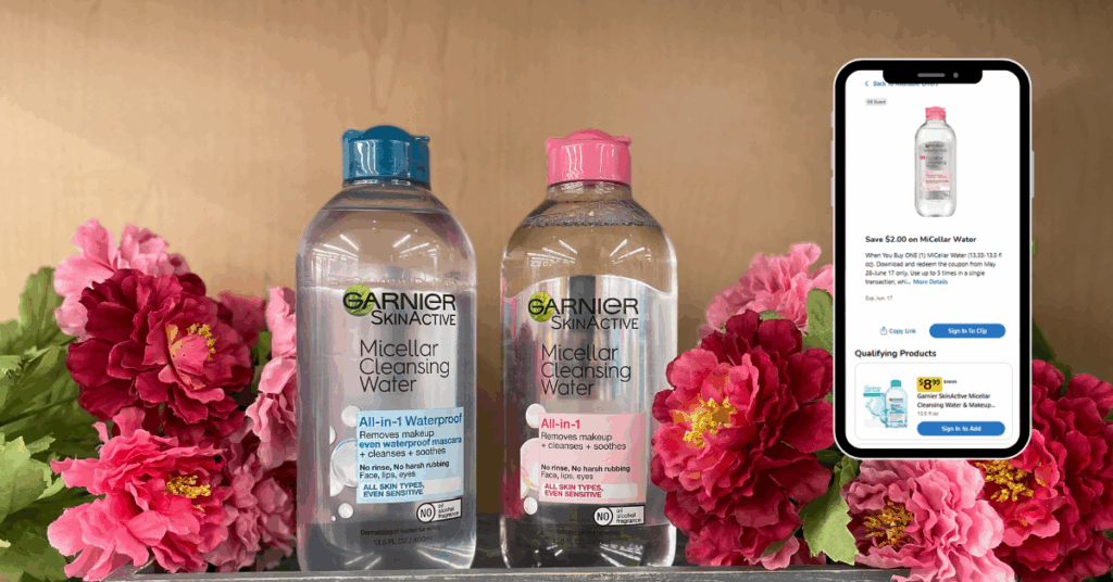 Garnier Micellar Water Kroger Digital Coupon
