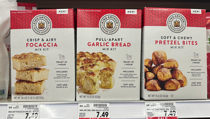 King Arthur Bread Kit Kroger Shelf Image