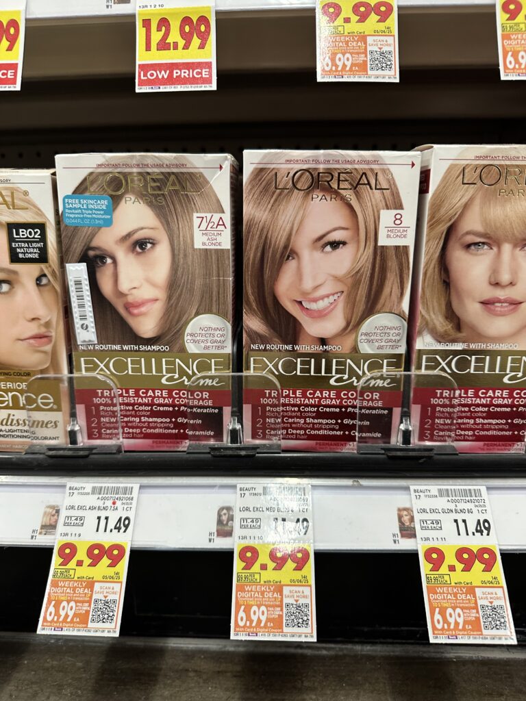 L'Oreal Paris Kroger Shelf Image