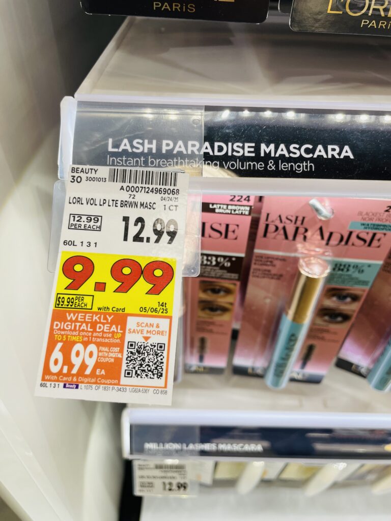 L'Oreal Paris Kroger Shelf Image