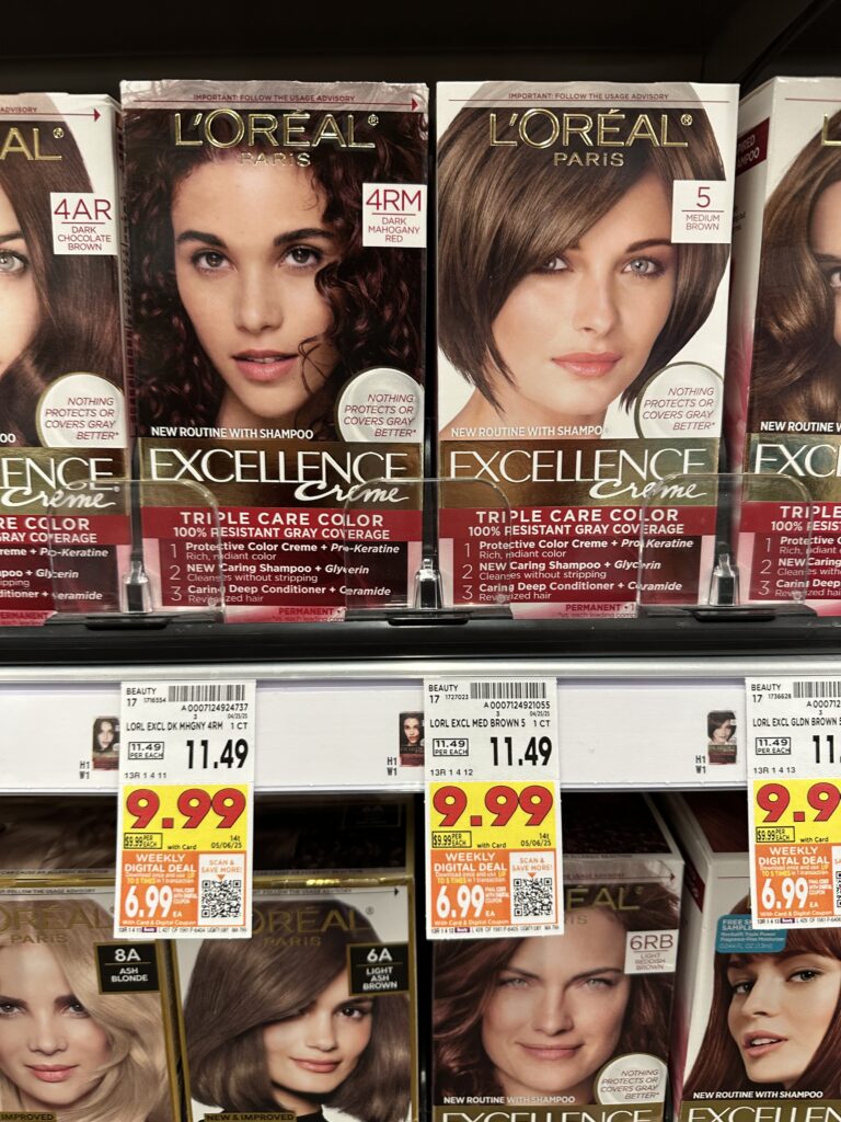 L'Oreal Paris Kroger Shelf Image
