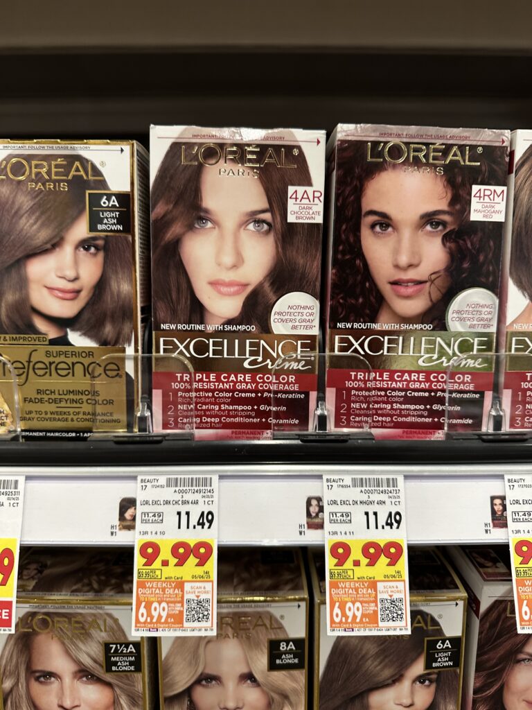 L'Oreal Paris Kroger Shelf Image