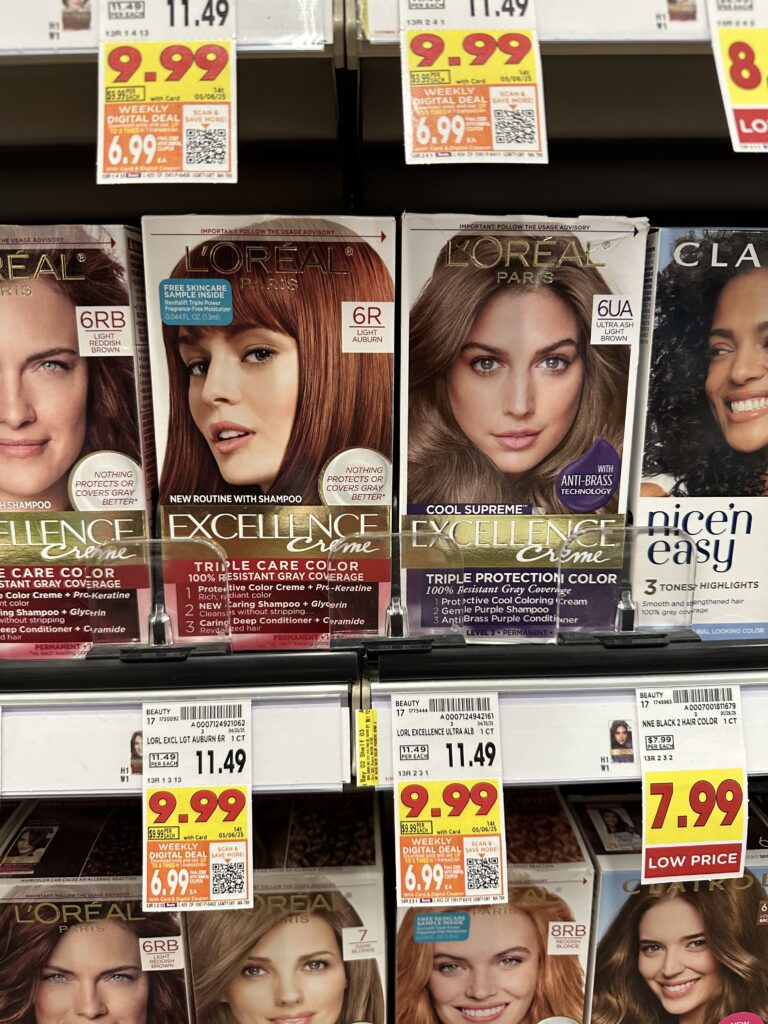 L'Oreal Paris Kroger Shelf Image