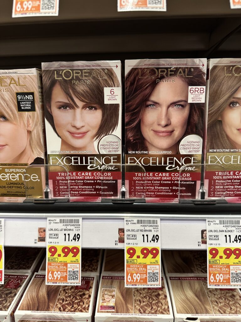L'Oreal Paris Kroger Shelf Image