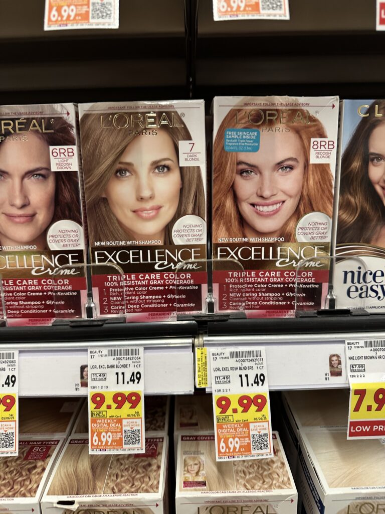 L'Oreal Paris Kroger Shelf Image