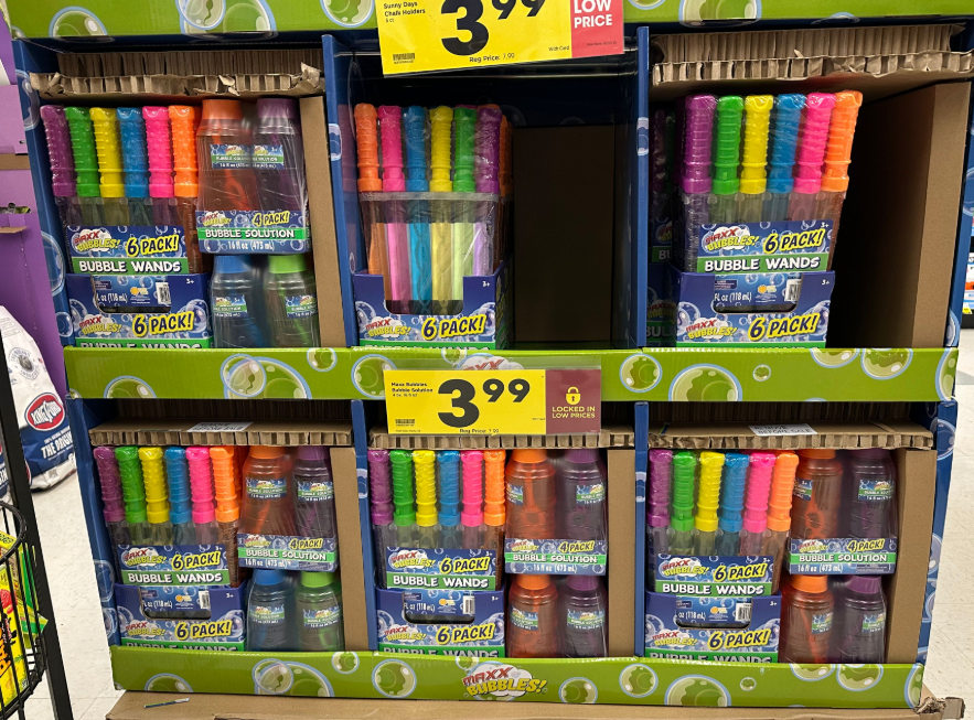 Maxx Bubbles Kroger Shelf Image