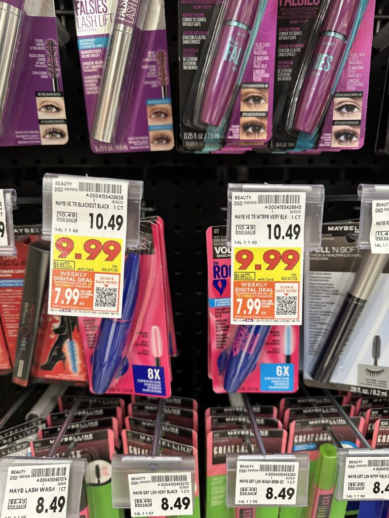 Maybelline Mascara Kroger Shelf Image